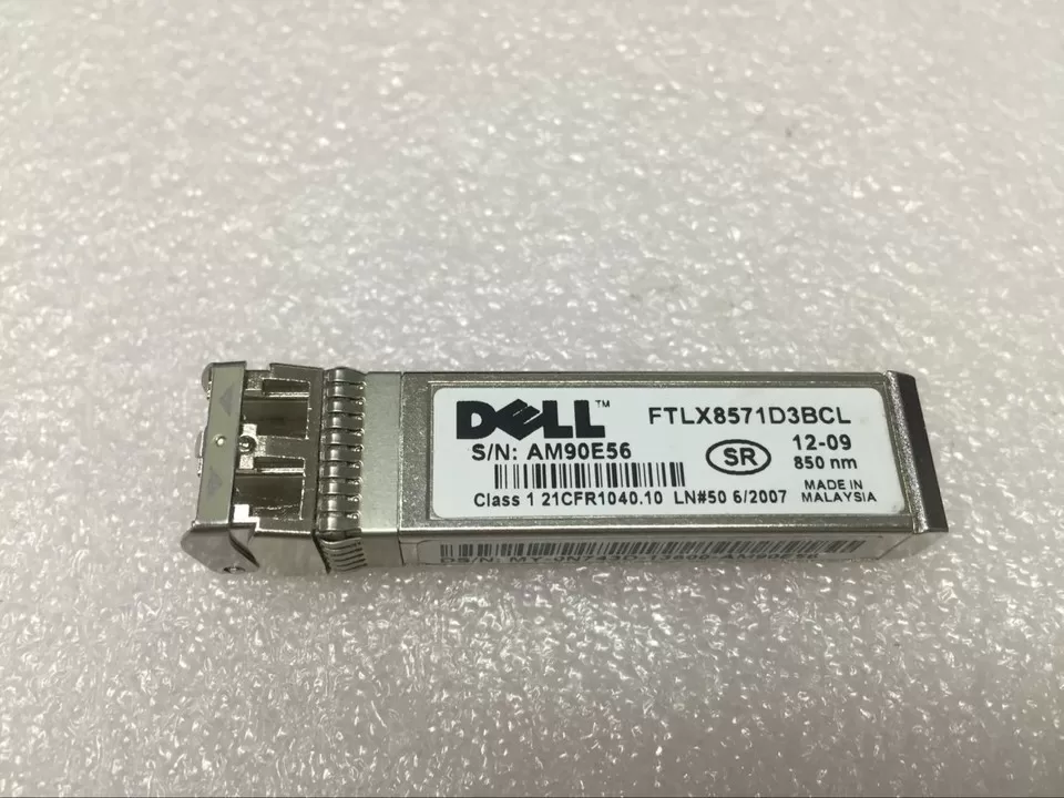 Transceptor Dell Finisar FTLX8571D3BCL 10G SFP+ MMF SR/SW LC 300m 850nm