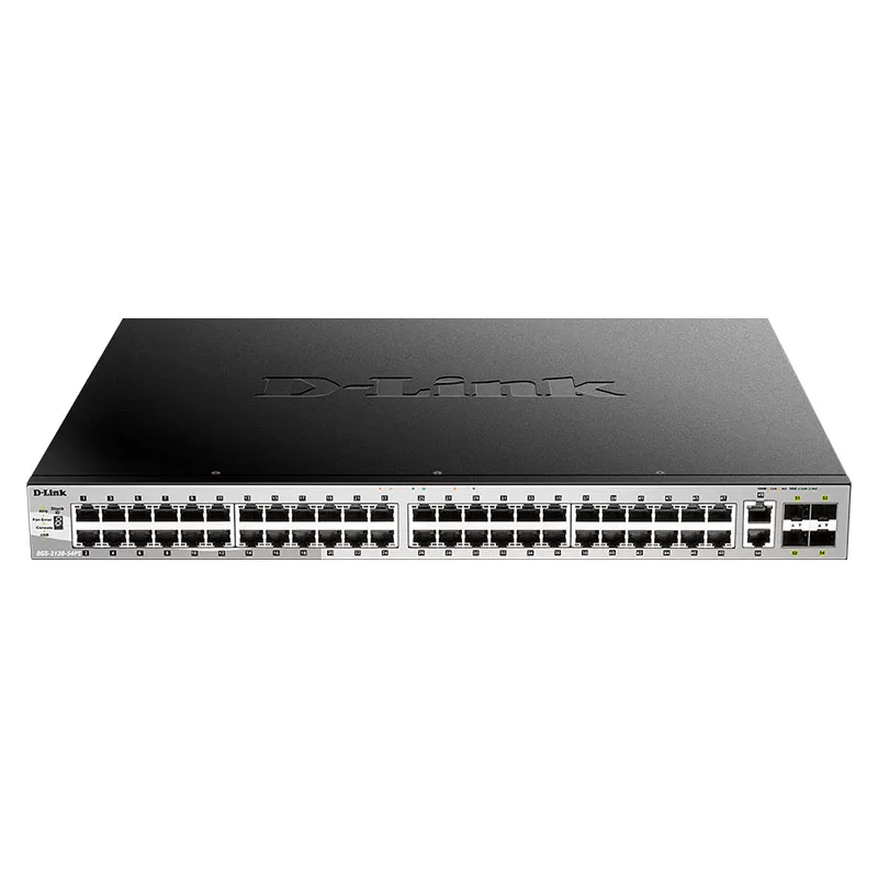Switch D-Link DGS-3130-54PS, Administrable, Apilable de capa 3.