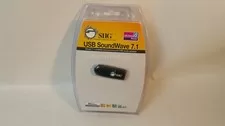 New SIIG SoundWave 7.1 Virtual 7.1 Channel Surround Sound USB Audio Adapter - New