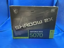 MSI NVIDIA GeForce RTX 5070 12GB SHADOW 2X OC GDDR7 Graphics Card G5070-12S20 - New