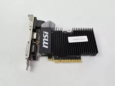MSI Nvidia GeForce GT 710 1 GB DDR3 PCI Express x8 Desktop Video Card - Used