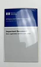 New Sealed HP ProCurve Switch 5400zl Premium License J8994A - New