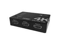 Xtech - 5-port to 1 HDMI switch - 4KUHD w remote control XHA-430