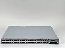 Juniper EX4300-48T-DC-AFO Switch 48x BASE-T 4x QSFP+ No PSU DC AFO Front-to-back - Used