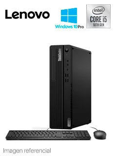 Computadora Lenovo ThinkCentre M80s, Core i5-10500, 3.10 / 4.50GHz vPRO, 16GB DDR4 512GB SSD, Video Integrado Intel UHD Graphics 630, Tarjeta de sonido integrada / Parlante interno incorporado, LAN Gig Windows 10 Professional Teclado y Mouse . Producto Usado  Garantia 12 Meses