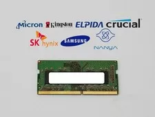 Major Brand 8 GB DDR4-3200 PC4-25600 1Rx8 1.2V SO-DIMM Laptop RAM - Used