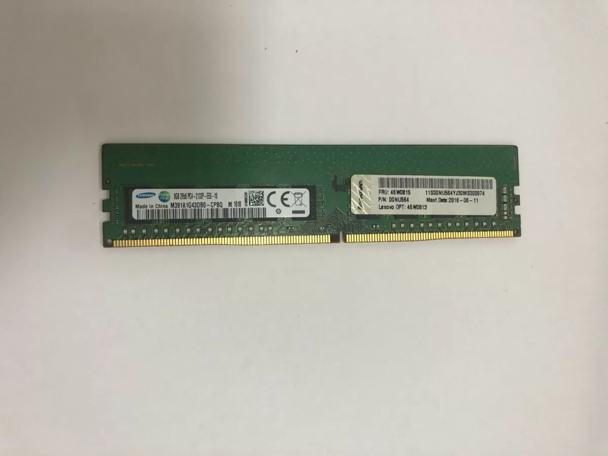 Memoria Lenovo M391A1G43DB0-CPBQ 8GB 46W0815 00NU564 46W0813 retirado de Equipo Garantia 12 Meses