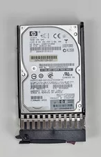 HP 72GB 15K 6 Gbps SAS Dual Port SFF 2.5" DP Hard Drive 6G 512743-001 - Used