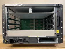 HP JG362A FlexNetwork HSR6804 RSE-X2 Router Chassis w 1x AC 1200W PSU JG335A+Fan - Used