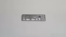 MSI I/O Shield For 760GM-P33 Desktop Motherboard - Used