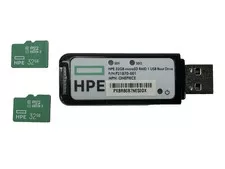 HPE Bootable Dual 32GB MicroSD Card Raid 1 Mirror USB Boot Drive P21868-B21 - Used