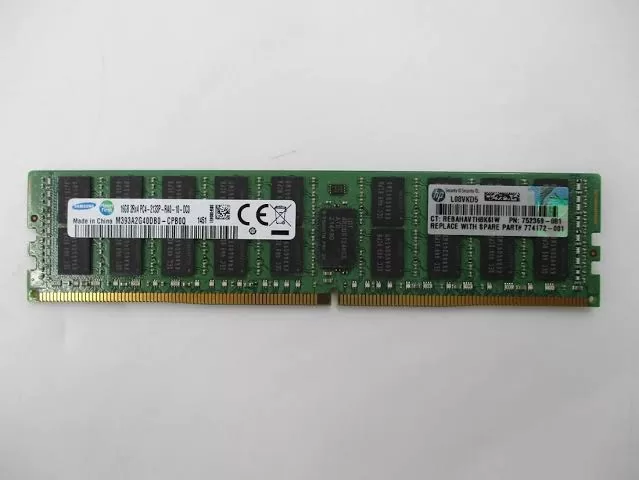 Memoria Samsung 16GB DDR4 2133MHz ECC 2Rx4 REG RDIMM SERVER M393A2G40DB0-CPB0Q