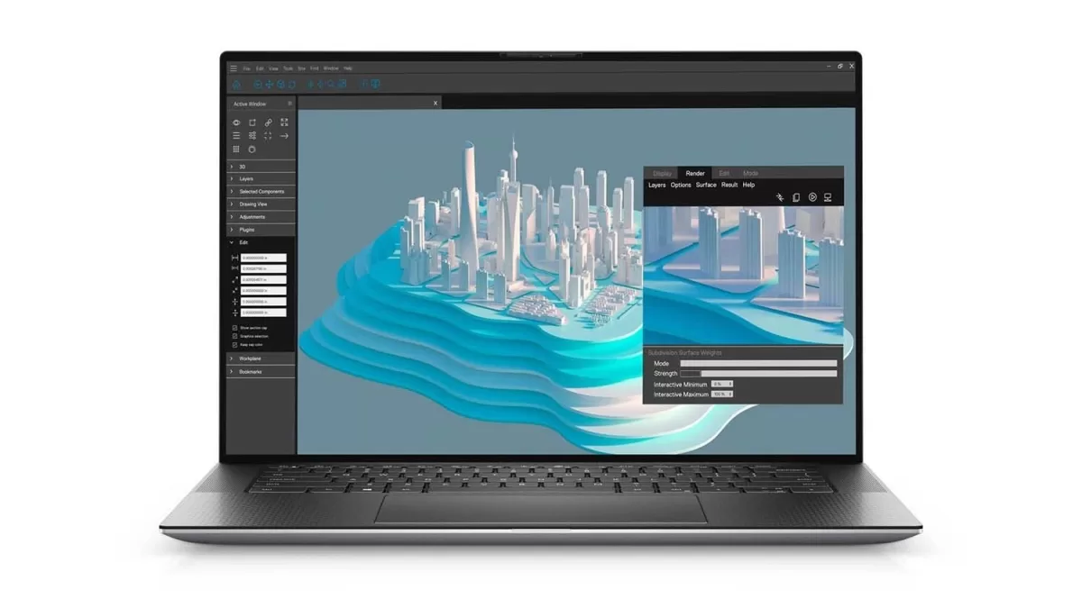 Dell Precision 5560 15.6" FHD i7 11th 64GB RAM 1TB SSD NVIDIA T1200 Win 11 Pro - Good - Refurbished
