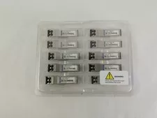 Addon FTLX8571D3BCV 10Gbs Base-SR SFP+ MMF 850nm 300m Transceiver Pack of 10 - Used