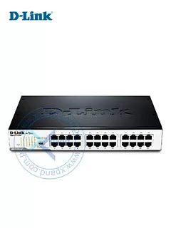 Switch D-Link DGS-1024D, 24 RJ-45 10/100/1000 Mbps, Auto MDI/MDIX.