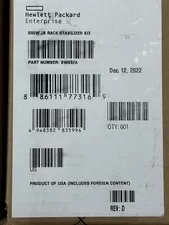 New Sealed HPE 600mm Server Rack Stabilizer Kit BW932A JB NonStop - New