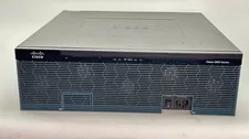 Cisco ISR 3925 Router 3x 1GbE 1x PSU SPE100 1GB RAM 256MB CF IPBASE K9 - Used