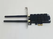 TP-Link Archer T6E AC1300 Wireless Dual Band PCI-E x1 Network Adapter Card - Used
