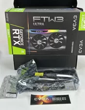 EVGA GeForce RTX 3080 Ti FTW3 GPU Ultra Gaming 12GB GDDR6X 12G-P5-3967-KR - Used