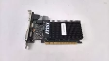 MSI Nvidia GeForce GT 710 1 GB GDDR3 PCI Express x16 Desktop Video Card - Used
