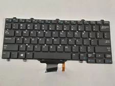 Dell XPS 12 9250 / Latitude 12 7275 Backlit Laptop Keyboard XCD5M - Used