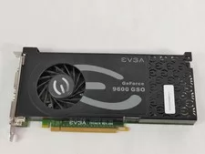 EVGA NVIDIA GeForce 9600 GSO 512 MB GDDR3 PCI Express 2.0 x16 Video Card - Used