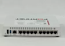 Fortinet FortiGate 60E Next Generation Security Firewall 10x GE RJ45 DMZ WAN PSU - Used