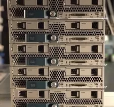 Cisco B200 M3 Two Xeon E5-2670V2 Blade Server 2x HDD/SSD Blanks Up to 768GB RAM - Used