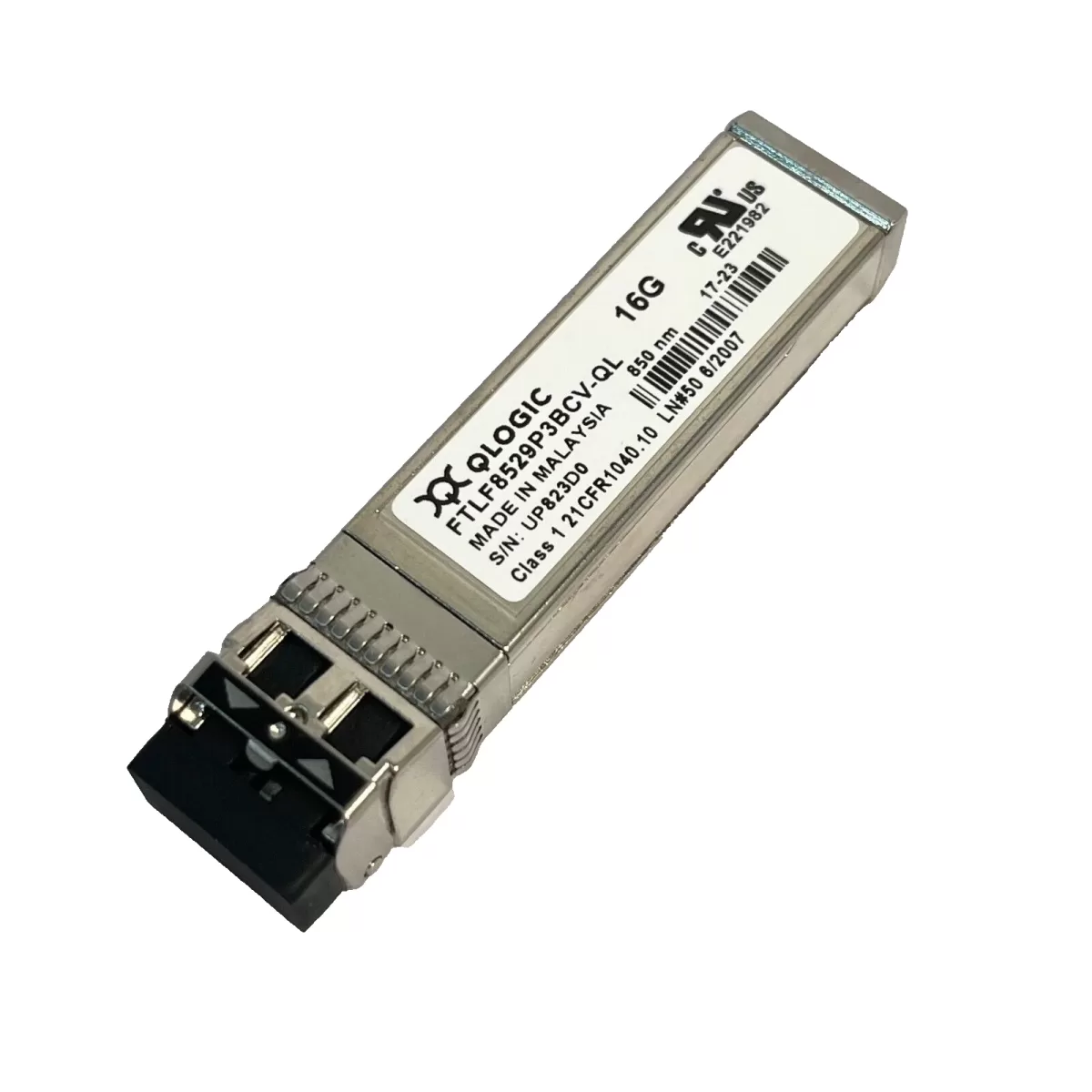 FTLF8529P3BCV-QL 16Gb/s Optic SFP for QLE2670 QLE2672 QLE2690 QLE2692 HBA QLogic Usado