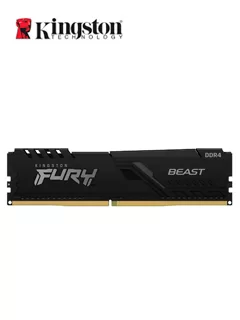 Memoria Kingston Fury Beast, 8GB, DDR4 3600 MHz, PC4 28800, CL17, 1.35V.