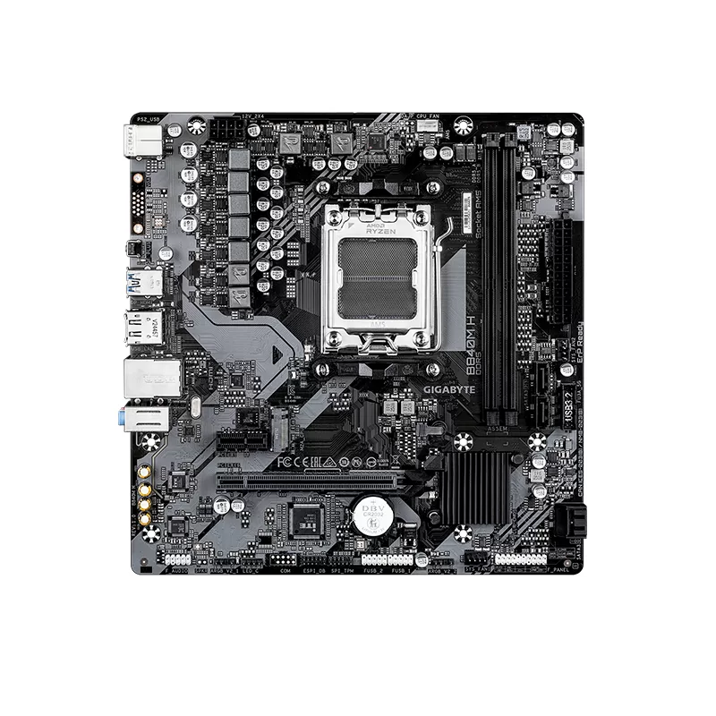 Motherboard GIGABYTE B840M H, Chipset AMD B840, Socket AMD AM5, mATX
