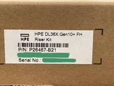 HPE ProLiant DL360 DL365 DL36X Gen10 Plus FH Full Height Riser Kit PCI-e 4.0 x16 - New