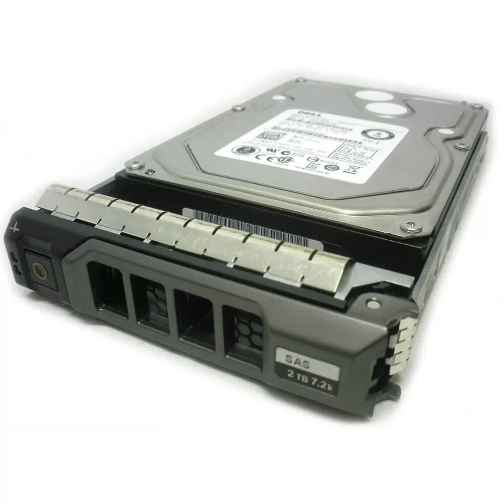 Disco Duro Dell 2TB 7.2K RPM SAS 6Gbps 3.5" LFF 0WDC07 WDC07 MK2001TRKB Producto de Segundo Uso