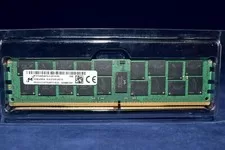 MTA72ASS4G72LZ-2G1A1 MICRON 32GB (1X32GB) 4DRX4 PC4-2133P MEMORY - Used