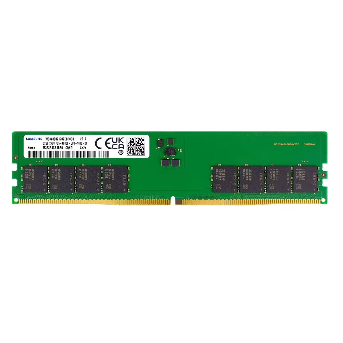 Memoria Samsung M323R4GA3BB0-CQK0D 32GB PC5-38400 4800Mzh DDR5 Retirado de Equipo Garantia 12 Meses