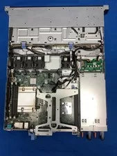 Dell PowerEdge R340 chassis with fans, cables and heatsink No RAM, HDD, CPU, GPU - Used