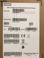 HPE 10/25G 2P SFP28 MCX562A-ACAI OCP3 NIC Network Adapter 2 Port 10GbE 25GbE 25G - New