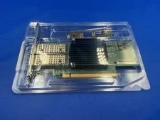 P06251-B21 HPE IB HDR100/ETHERNET 100GB 2PORT QSFP56 PCIE3 X16 MCX653106A-ECAT - Used