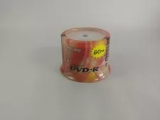New PLAYO 1-16X DVD+R 60PK Professional Grade Recordable DVD's - New