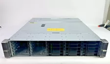 HPE D3700 25SFF Enclosure Gen9 Gen10 25x SFF Disk Drive Shelf QW967A 2x IO 2xPSU - Used