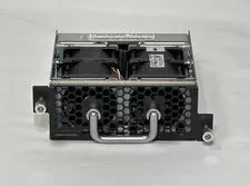 HPE X712 JG553A Back (Power Side) to Front (Port Side) High Volume HV Fan Tray - Used