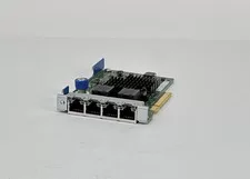 HPE 665238-001 Intel I350-T4V2 366FLR RJ45 1GB PCIe 4-Port NIC Ethernet Adapter - Open box