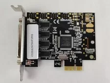 StarTech PEX4S553B PCI Express x1 Low Profile RS-232 Serial Adapter Card - Used