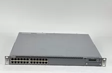 Juniper EX4300-24T-AFO 24x BASE-T Switch 4x QSFP+ 1x PSU 350W AFO Front-to-back - Used