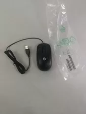 New HP 672652-001 USB 2 Button Standard Mouse Black QY777AT - Used