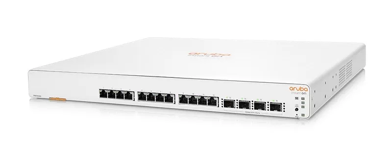 HPE JL805 Aruba Instant On 1960 12 puertos de 10GB 4sfp+ Switch 12 Ports Smart Rack-mountable : Ports : 12 X 100/1000/10000 + 4 X 10 Gigabit Sfp+