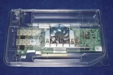 Both Brackets N20KJ DELL Broadcom 57810 10GB DUAL PORT PCIE NETWORK CARD 0N20KJ - Used
