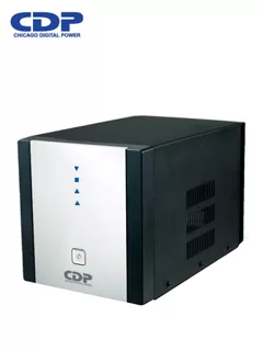 Regulador de voltaje CDP RC-AVR pro 2408i, 2400VA, 1800W, 220V, 8 tomacorrientes. Salidas NEMA 5-15R reguladas y con supresión, protección coaxial.