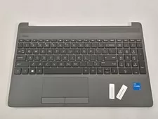 HP 255 G9 Laptop Palmrest Touchpad Assembly AP2H8000E60 - Used