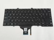Dell RN86F   Backlit Laptop Keyboard For Latitude 7400 - Used